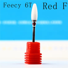 Load image into Gallery viewer, Milling Cutter For Manicure Ceramic Mill Manicure Machine Set Cutter For Pedicure Electric Nail Files Nail Drill Bit Feecy