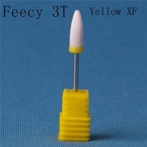 Milling Cutter For Manicure Ceramic Mill Manicure Machine Set Cutter For Pedicure Electric Nail Files Nail Drill Bit Feecy